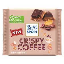 Ritter Sport Crispy Coffee 11/100g - Chocolate and Chocolate Bars -  - Tevan Enterprises - Canadian Wholesale Confections