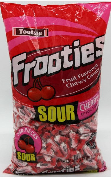 Tootsie Frooties Sour Cherry bulk candy 1.1kg