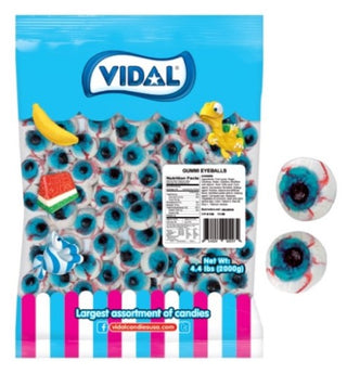 Vidal Gummi Eyeballs bulk candy 1.2kg - Bulk Candy -  - Tevan Enterprises - Canadian Wholesale Confections