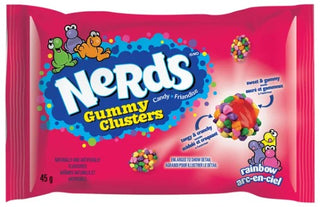 Nerds Gummy Clusters Rainbow Single 20/45g