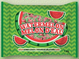 Gummy Zone Sour Watermelon bulk 1kg