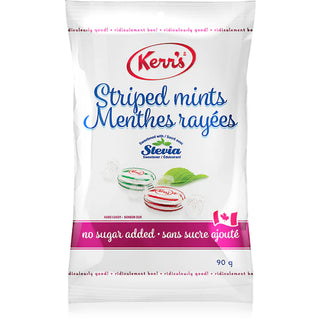 Kerr Light Striped Mints (sugar free) 12/90g