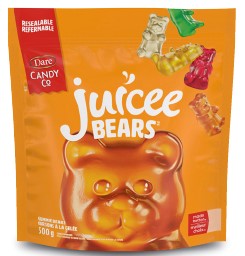 Dare Real Juicee Bears 6/500g - Candy -  - Tevan Enterprises - Canadian Wholesale Confections