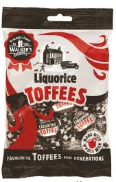 Walker's Liquorice Toffee Peg Bag 12/150g - Candy -  - Tevan Enterprises - Canadian Wholesale Confections