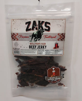 Zak's Premium Maple Brown Sugar strips 120g