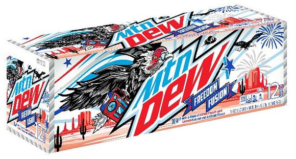 Mountain Dew Freedom Fusion - Beverages - US Import - Tevan Enterprises - Canadian Wholesale Confections