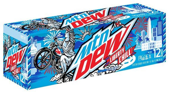 Mountain Dew Liberty Chill - Beverages - US Import - Tevan Enterprises - Canadian Wholesale Confections