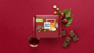 Ritter Sport Rum Raisin & Hazelnuts 12/100g