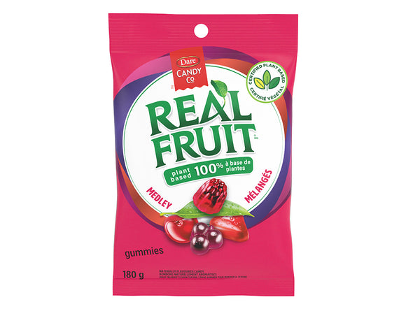 Dare RealFruit Gummies Medley 9/180g - Candy - Dare Foods - Tevan Enterprises - Contemporary Confections