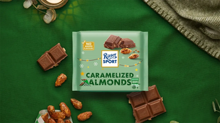 Ritter Sport Caramelized Almonds 12/100g