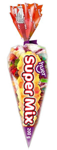 Huer Super Mix Gummy Candy Cones 12x200g