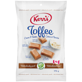 Kerr Cream & Butter Toffee 12/175g