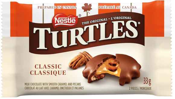 Turtles Original 24/33g - Chocolate and Chocolate Bars -  - Tevan Enterprises - Canadian Wholesale Confections