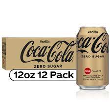 Coca Cola Vanilla Zero 12/355ml