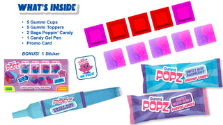 Gummi Popz! Sour 12/52g