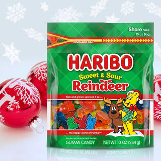 Haribo Sweet & Sour Reindeer 8/284g