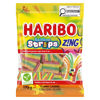 Haribo Pico Rainbow Strips 12/170g