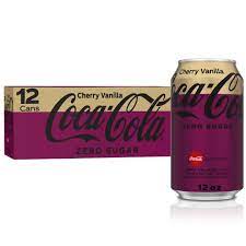 Coca Cola Cherry Vanilla Zero 12/355ml