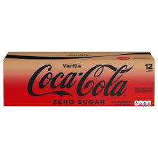 Coca Cola Vanilla Zero 12/355ml - Beverages -  - Tevan Enterprises - Canadian Wholesale Confections