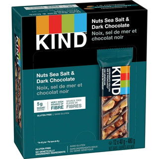 Kind Bar Almond Sea Salt Dark Chocolate 12/40g