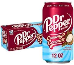 Dr Pepper Coconut Cream 12/355ml
