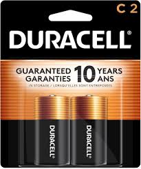 Duracell 2/C Batteries