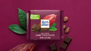 Ritter Sport Dark Chocolate 50% 12/100g