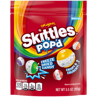 Skittles Pop'd Original Share Size 8/155g