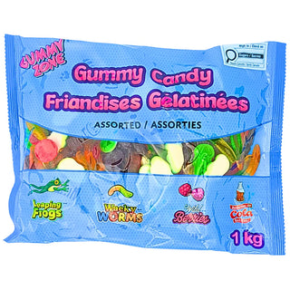 Gummy Zone Assorted Gummies bulk 1kg