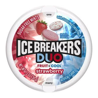 Ice Breakers Duo Strawberry Mints 6/36g