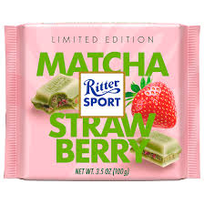 Ritter Sport Matcha Strawberry White 12/100g