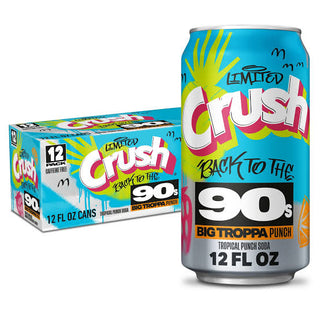 Crush 90's Tropical Punch 12/355ml