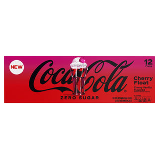 Coca Cola Cherry Float Zero 12/355ml