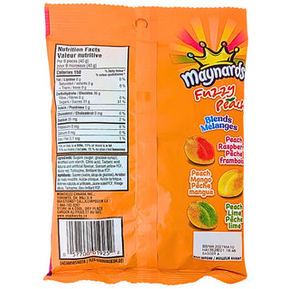Maynards Fuzzy Peach Blend Peg Top 12/154g