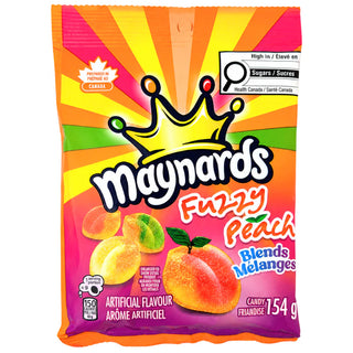 Maynards Fuzzy Peach Blend Peg Top 12/154g