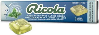 Ricola Extra Strength Icy Menthol Lozenges 20/9pc