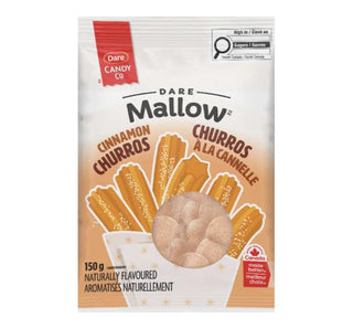 Dare Mallow Cinnamon Churros 12/150g