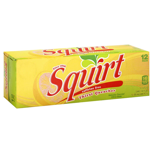 Squirt Citrus Soda 12/355ml, Beverages, US Import, [variant_title] - Tevan Enterprises