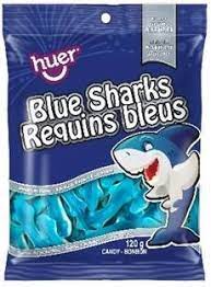 Huer Peg Bag Blue Sharks 24/120g