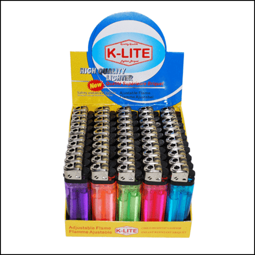 K-Lite Lighters 50 per box, Supplies, Tevan Enterprises Ltd., [variant_title] - Tevan Enterprises