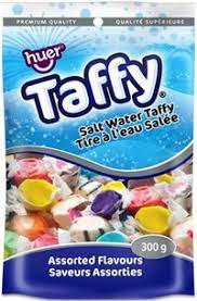 Huer Salt Water Taffy 12/300g - Candy -  - Tevan Enterprises - Canadian Wholesale Confections