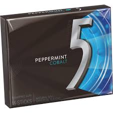 5' Cobalt (Peppermint) 10's, Gum, Wrigley, [variant_title] - Tevan Enterprises
