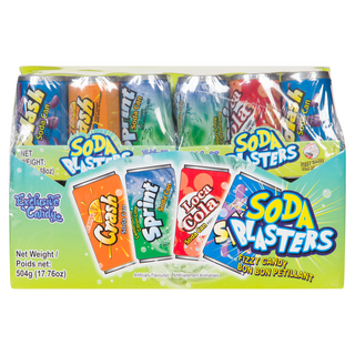 Soda Blasters Fizzy Candy 12/42g - Candy -  - Tevan Enterprises - Canadian Wholesale Confections