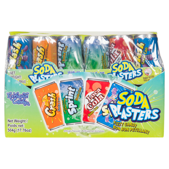 Exclusive Brands Soda Blasters Fizzy Candy 42g 12's, Candy, Exclusive Candy, [variant_title] - Tevan Enterprises