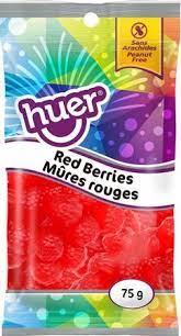 Huer Pocket Pals Red Berries 12/75g, Candy, Huer, [variant_title] - Tevan Enterprises