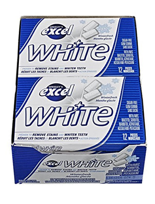 Excel White Winterfresh 12/12pc - Gum -  - Tevan Enterprises - Canadian Wholesale Confections