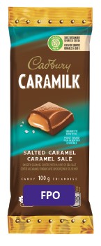 Caramilk Salted Caramel Family Bar 19/100g - Chocolate and Chocolate Bars -  - Tevan Enterprises - Canadian Wholesale Confections