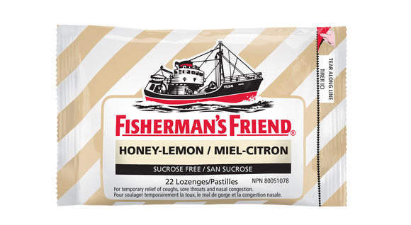 Fishermans Friends Honey Lemon 16's, Cough and Cold, Fisherman's Friend, [variant_title] - Tevan Enterprises