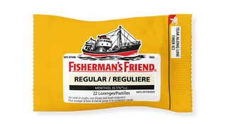 Fisherman's Friend Regular (Gold) 24/22pc - Cough and Cold -  - Tevan Enterprises - Canadian Wholesale Confections