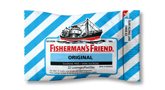 Fishermans Friends X Strength Sugar Free (Blue) 24's, Cough and Cold, Fisherman's Friend, [variant_title] - Tevan Enterprises